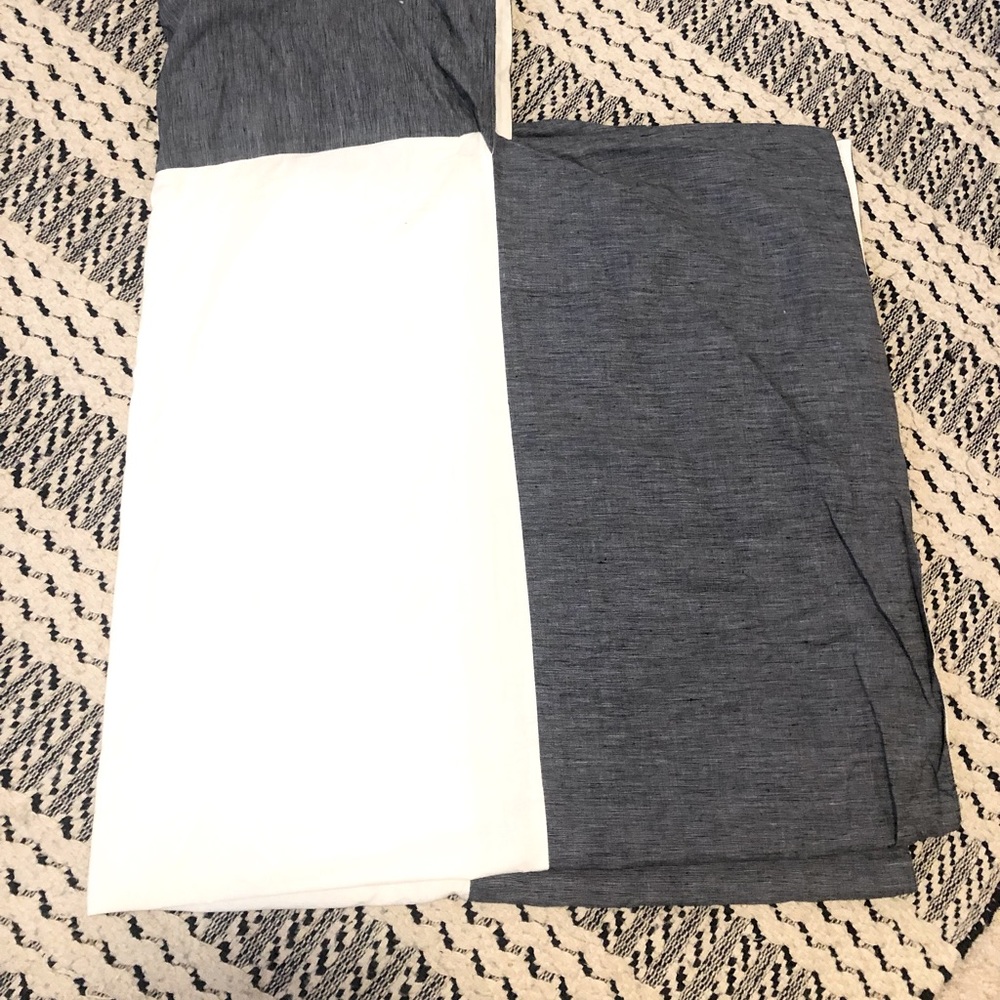 Land of Nod crib skirt
